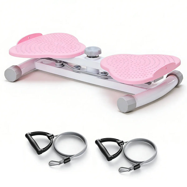 Waist Twister Machine Exercise, Ab Twister Board with 300 Lbs Capacity, Quiet Home Gym Equipment for Core Whole Body Workout